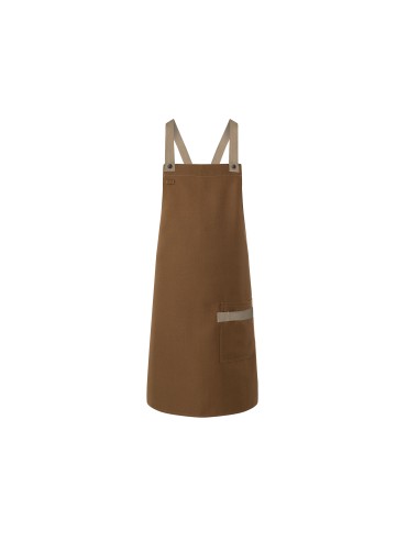 KAL-LS38-Bib Apron Urban-Look With Cross Straps And Pocket