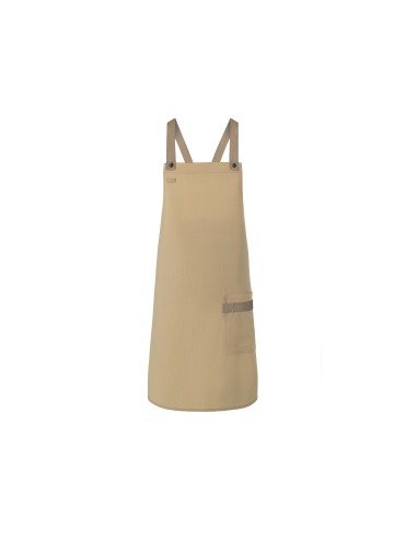 KAL-LS38-Bib Apron Urban-Look With Cross Straps And Pocket