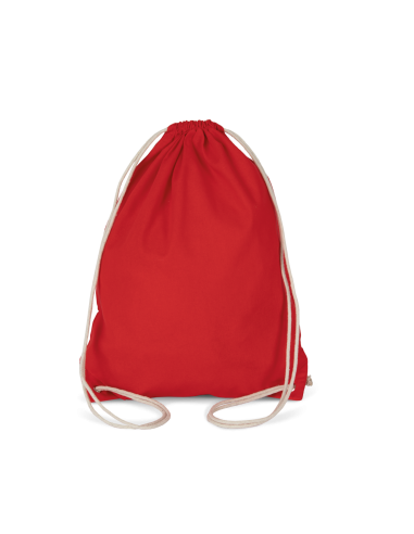 KIM-KI0125-COTTON DRAWSTRING BACKPACK