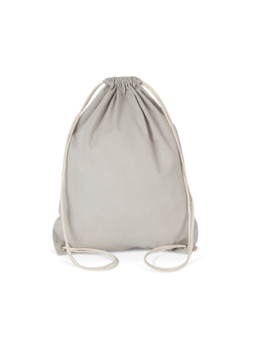 KIM-KI0125-COTTON DRAWSTRING BACKPACK