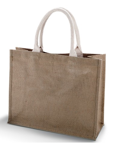 KIM-KI0219-Sac de plage en jute KiMood