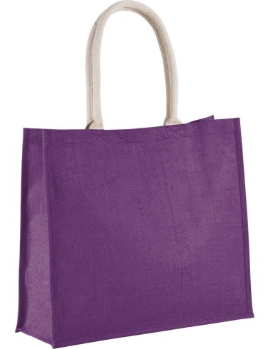 KIM-KI0219-Sac de plage en jute KiMood