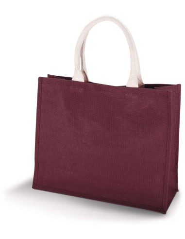 KIM-KI0219-Sac de plage en jute KiMood