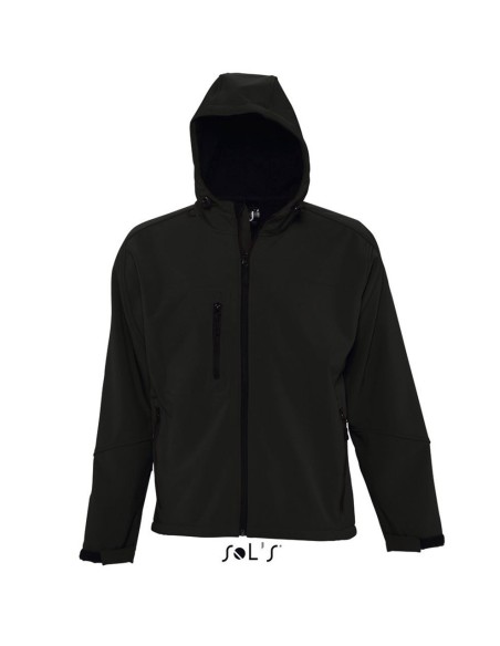 S-SO46602-SOL'S REPLAY MEN - HOODED SOFTSHELL