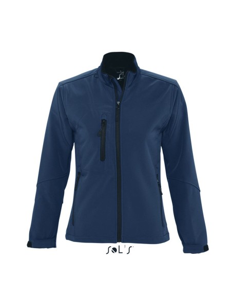 S-SO46800-SOL'S ROXY - WOMEN'S SOFTSHELL ZIPPED JACKET