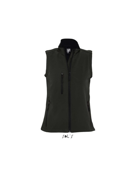 S-SO46801-SOL'S RALLYE WOMEN - SLEEVELESS SOFTSHELL JACKET
