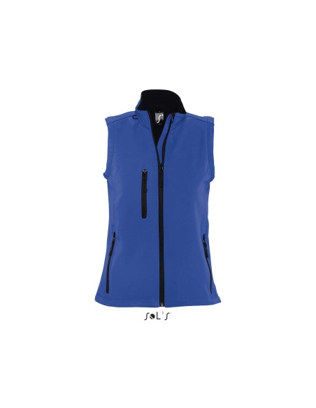 S-SO46801-SOL'S RALLYE WOMEN - SLEEVELESS SOFTSHELL JACKET