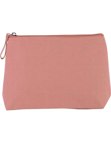 KIM-KI0724-TOILETRY BAG IN COTTON CANVAS
