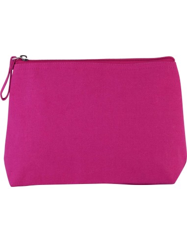 KIM-KI0724-TOILETRY BAG IN COTTON CANVAS