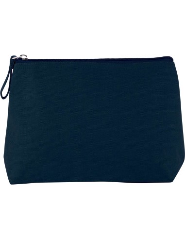 KIM-KI0724-TOILETRY BAG IN COTTON CANVAS