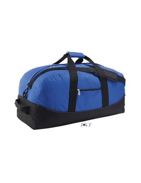 S-SO70650-SOL'S STADIUM 65 - TWO COLOUR 600D POLYESTER TRAVEL/SPORTS BAG