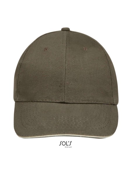 S-SO88100-SOL'S BUFFALO - SIX PANEL CAP
