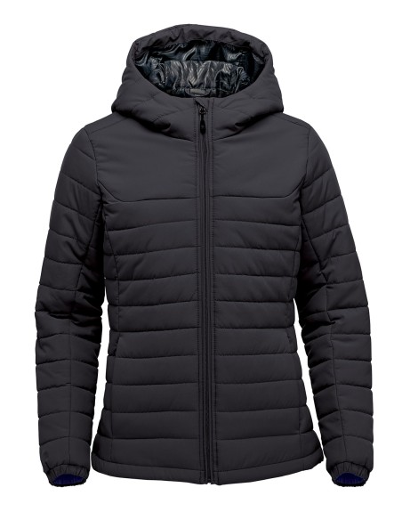 S-ST213-Veste à capuche matelassée Nautilus femme