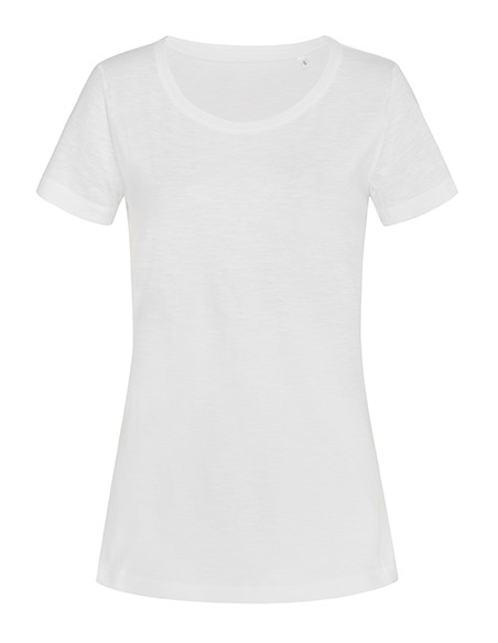 S-ST9500-Sharon Slub Crew Neck Women