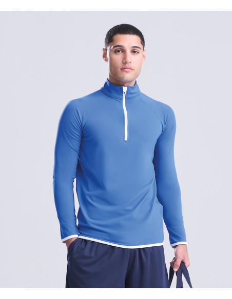 AWD-JC031-Mens Cool 1/2 Zip Sweat