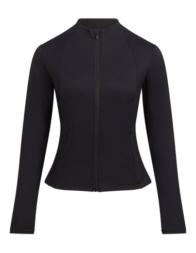 AWD-JC219-Veste tech-zip recyclée pour femmes