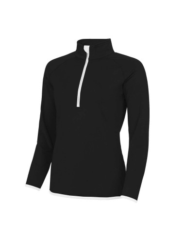 AWD-JC036-Womens Cool 1/2 Zip Sweat