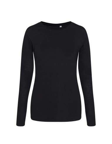 AWD-JT002F-LONG SLEEVE GIRLIE TRI-BLEND T