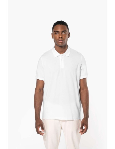 KAR-K2025-MEN'S ORGANIC 180 PIQUÉ POLO SHIRT