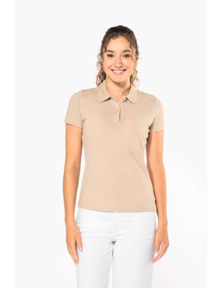 KAR-K2026-LADIES' ORGANIC 180 PIQUÉ POLO SHIRT