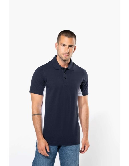 KAR-K232-Flag - Polo bicolore manches courtes
