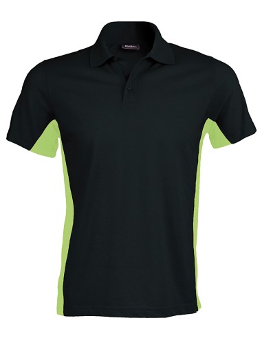 KAR-K232-Flag - Polo bicolore manches courtes