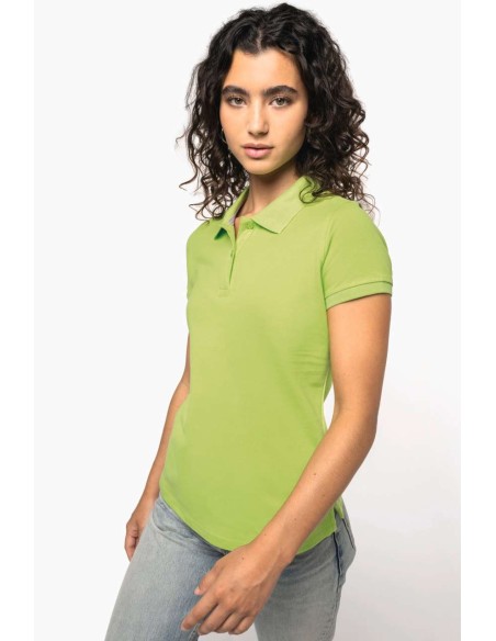 KAR-K242-LADIES' SHORT-SLEEVED POLO SHIRT