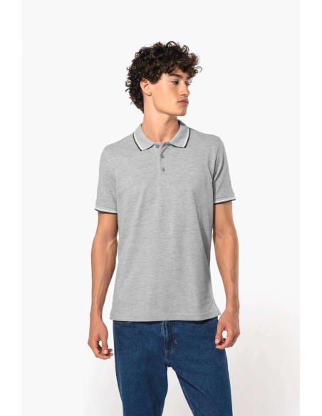 KAR-K250-Polo maille piquée manches courtes