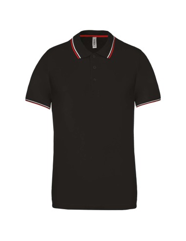 KAR-K250-Polo maille piquée manches courtes