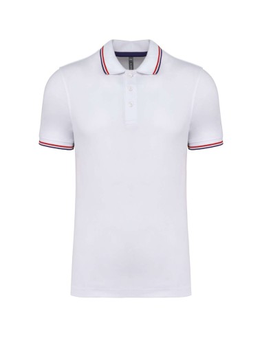 KAR-K250-Polo maille piquée manches courtes