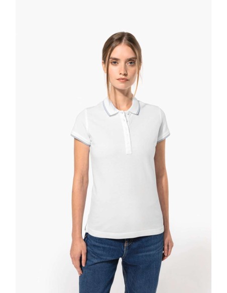 KAR-K251-Polo manches courtes Femme