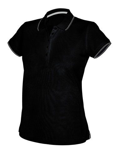 KAR-K251-Polo manches courtes Femme