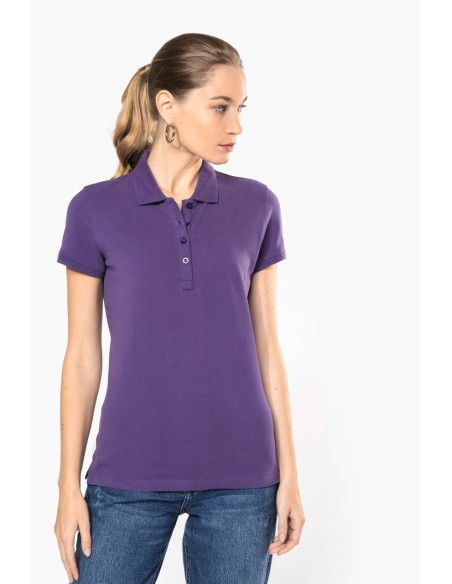 KAR-K255-LADIES’ SHORT-SLEEVED PIQUÉ POLO SHIRT