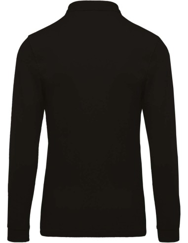 KAR-K256-MEN'S LONG-SLEEVED PIQUÉ POLO SHIRT