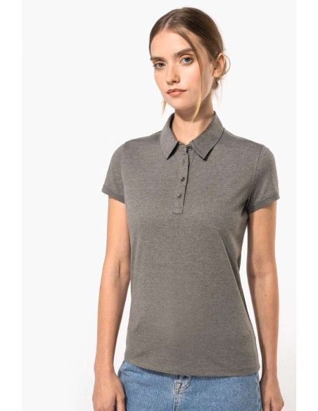 KAR-K263-LADIES' SHORT SLEEVED JERSEY POLO SHIRT