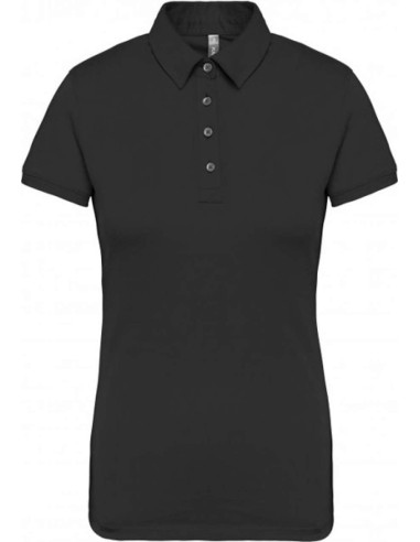 KAR-K263-LADIES' SHORT SLEEVED JERSEY POLO SHIRT