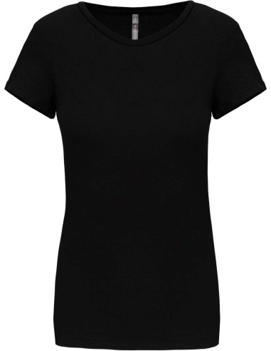 KAR-K3013-LADIES' SHORT-SLEEVED CREW NECK T-SHIRT