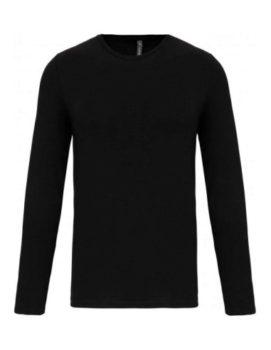 KAR-K3016-MEN'S LONG-SLEEVED CREW NECK T-SHIRT
