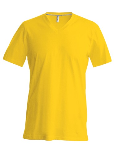 KAR-K357-T-shirt col V manches courtes