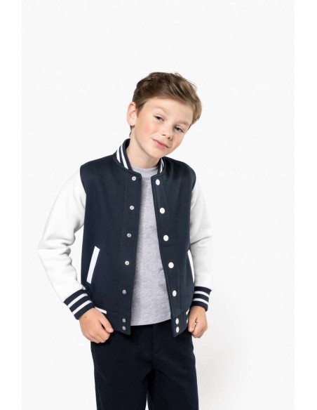 KAR-K498-KIDS TEDDY FLEECE JACKET