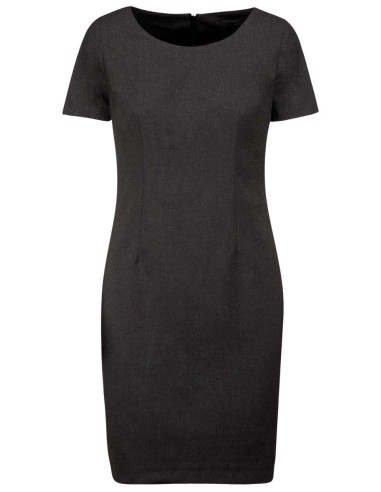 KAR-K500-SHORT-SLEEVED DRESS