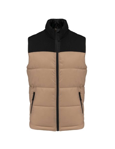 KAR-K6162-UNISEX BI-TONE PADDED BODYWARMER