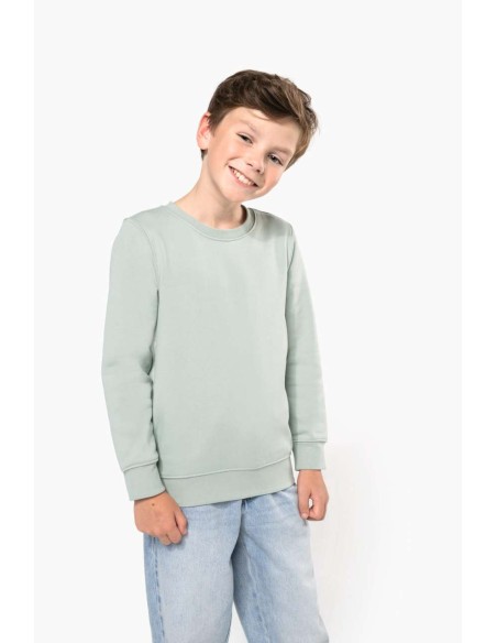 KAR-K4026-KIDS' ECO-FRIENDLY CREW NECK SWEATSHIRT