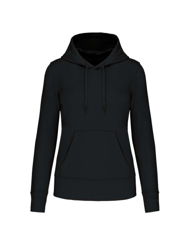 KAR-K4028-LADIES' ECO-FRIENDLY HOODED SWEATSHIRT