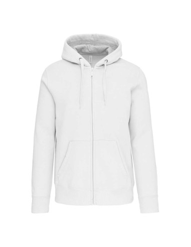 KAR-K444-FULL ZIP HOODED SWEATSHIRT