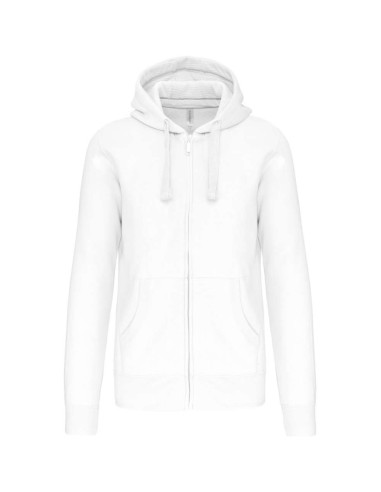 KAR-K454-MEN'S FULL ZIP HOODED SWEATSHIRT