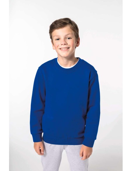 KAR-K475-KIDS' CREW NECK SWEATSHIRT