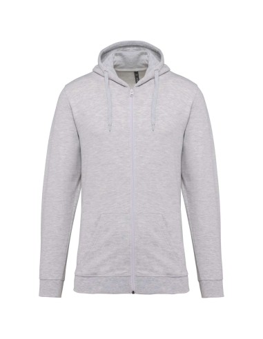 KAR-K479-FULL ZIP HOODED SWEATSHIRT
