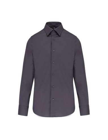 KAR-K522-MEN'S FITTED LONG-SLEEVED NON-IRON SHIRT