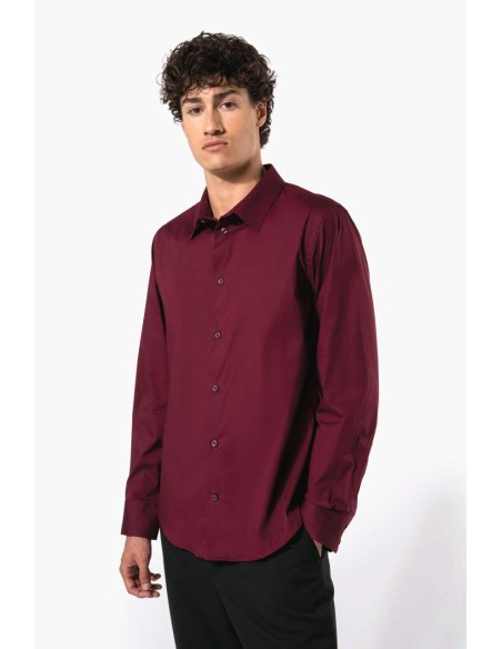 KAR-K529-LONG-SLEEVED COTTON/ELASTANE SHIRT